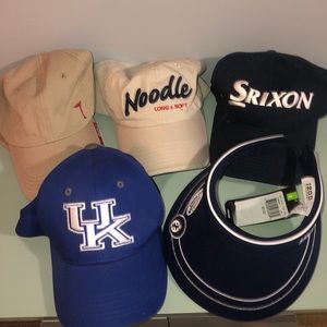 golf hat/ visor bundle